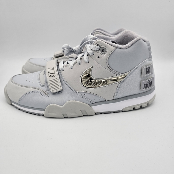 Nike Air Trainer 'Super Bowl LVIII- Pure Platinum' Men's Size 13
